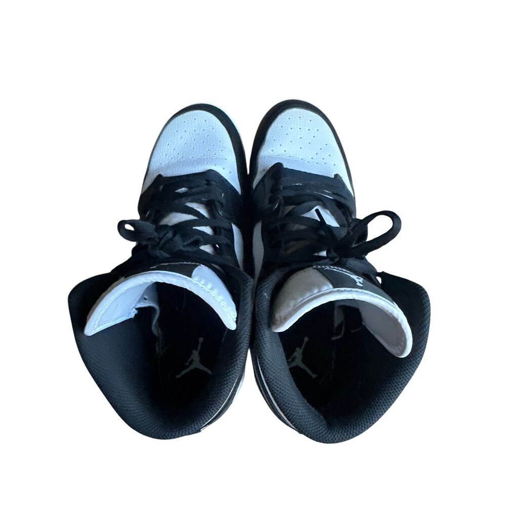 Jordan 1 Retro Men’s MSC High Baseball Panda Cleats SZ 11 - Picture 7 of 9